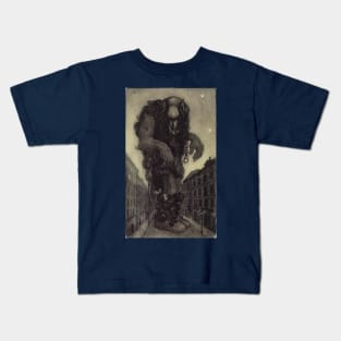 The Giant Who Slept for Ten Thousand Years - John Bauer Kids T-Shirt